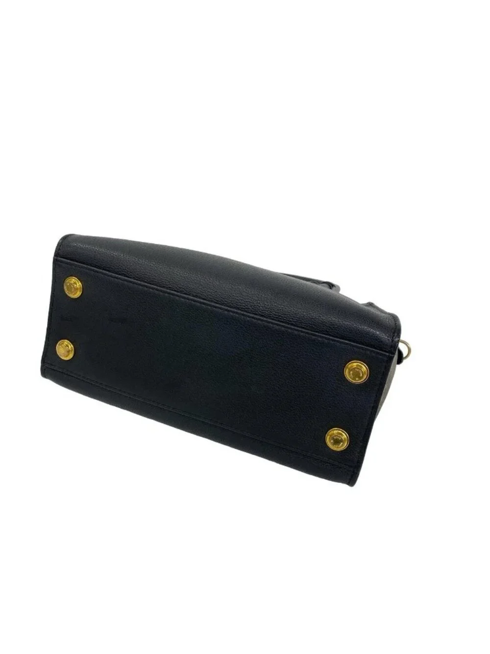 Louis Vuitton on My Side PM Monogram Leather 2-Way Shoulder Bag Black Brown